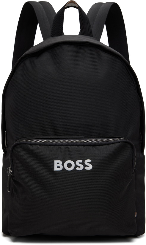Photo: BOSS Black Contrast Logo Signature Backpack