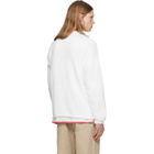 Polo Ralph Lauren White Polo Bear Bike Sweater