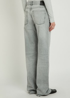 Anine Bing Hugh Wide-leg Jeans Grey