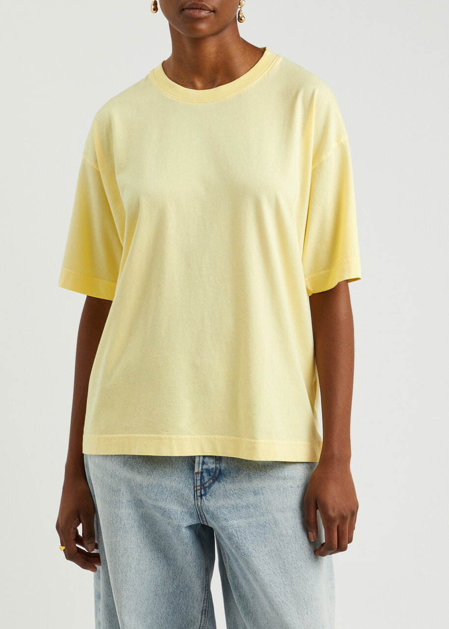 Colorful Standard Cotton T-shirt Yellow