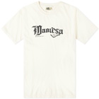 Manresa Men's Rug Logo T-Shirt in Ivory