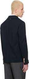 Thom Browne Navy Car Jacket