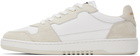 Axel Arigato White & Beige Dice Lo Bee Bird Sneakers