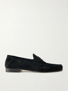 TOM FORD - Ripley Suede Loafers - Black