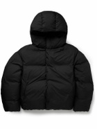 Amomento - Quilted Shell Hooded Down Jacket - Black