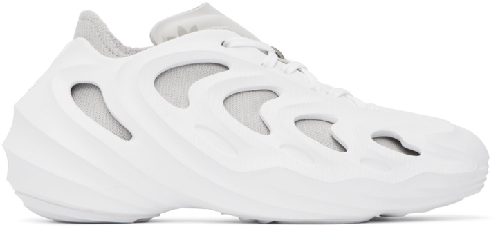 Photo: adidas Originals White Adifom Q Sneakers