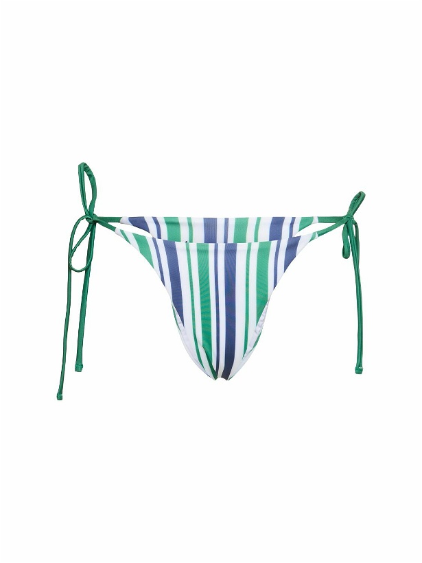 Photo: CASABLANCA Striped Tech Jersey Bikini Bottoms