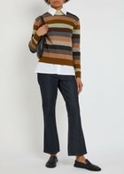 Tory Burch Cropped Flared-leg Jeans Denim