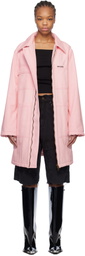 We11done Pink Oversized Work Coat