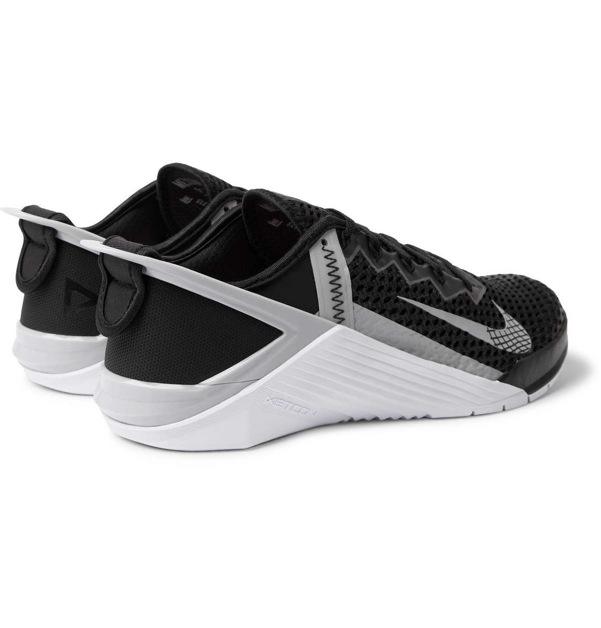 Nike Metcon 6‎ Flyease Low Top Sneaker Shoes Mens 8.5 Black White DB3790-010 Nike Metcon 6 FlyEase  main image 4