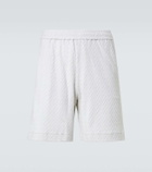 Missoni Zigzag cotton-blend terry shorts