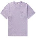 Acne Studios - Emeril Logo-Appliquéd Organic Cotton-Jersey T-Shirt - Purple