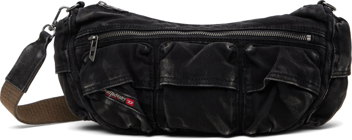 Photo: Diesel Black Multi-Pkts X Shoulder Bag