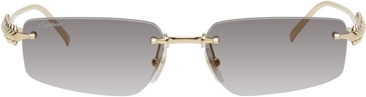 Photo: Cartier Gold 'Clash de Cartier' Sunglasses