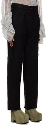 VITELLI Black Two-Pocket Trousers