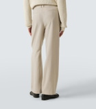The Row Toril linen-blend wide-leg pants