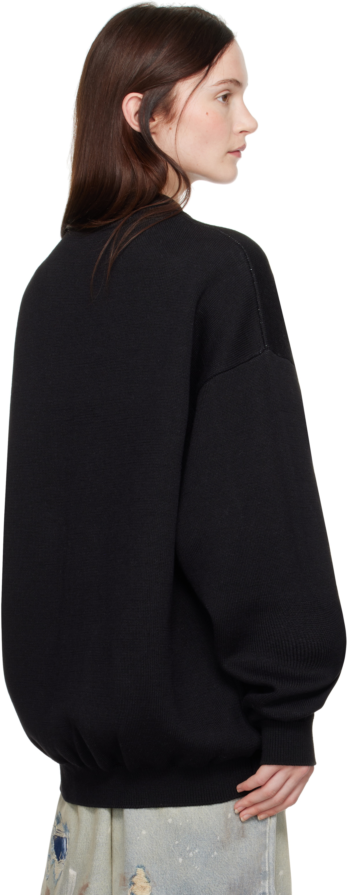 VETEMENTS Black 'I Love Logos' Sweater