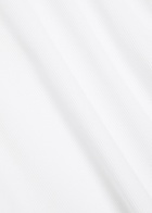 Vince Ribbed Stretch-jersey top Off White