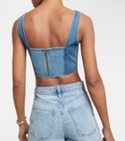 Frame - Denim corset top