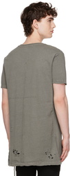 Ksubi Gray Sioux T-Shirt