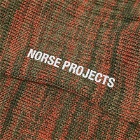 Norse Projects Men's Bjarki Blend Sock in Army Green