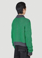 Chenille Sweater in Green