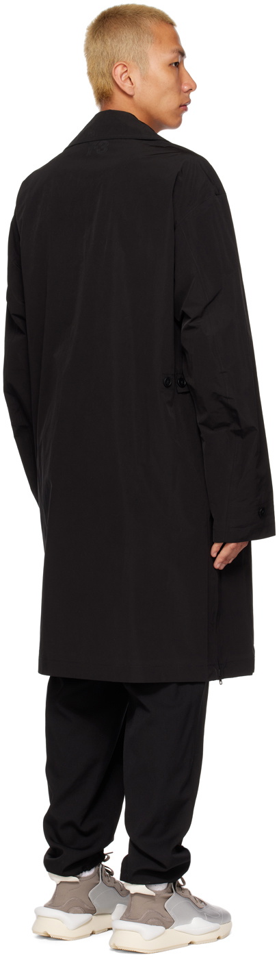 Y-3 Black Dorico Coat