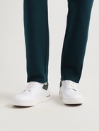 Loro Piana - Newport Suede-Trimmed Leather Sneakers - White