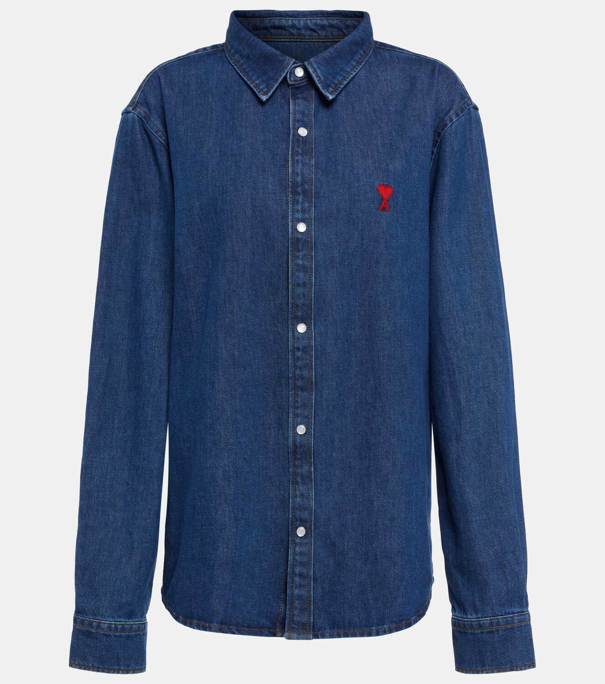 Ami Paris Ami de Cœur denim shirt AMI