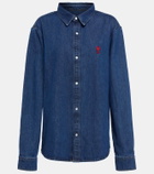 Ami Paris Ami de Cœur denim shirt