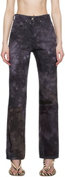 Serapis Black Faded Jeans