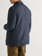 Aspesi - Padded Garment-Dyed Nylon Blazer - Blue