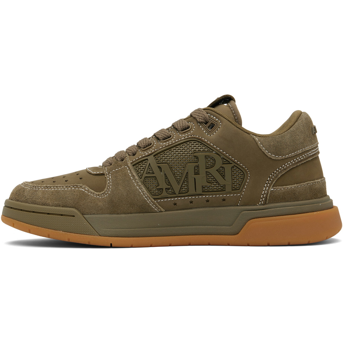 AMIRI Khaki Classic Low Sneakers