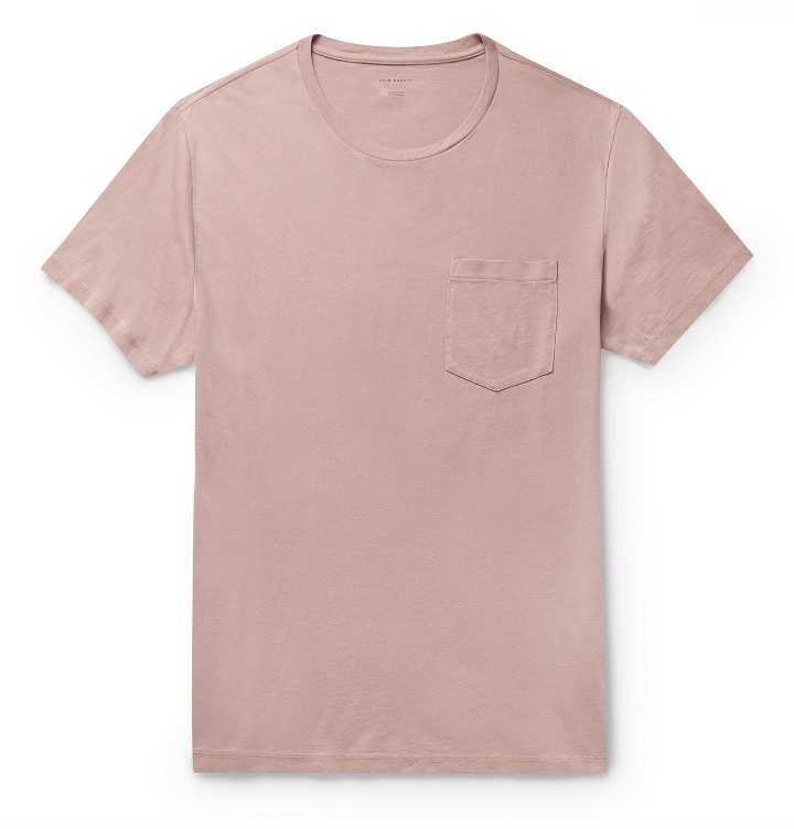 Photo: Club Monaco - Williams Garment-Dyed Cotton T-Shirt - Pink