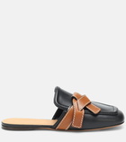 Loewe - Gate leather slippers