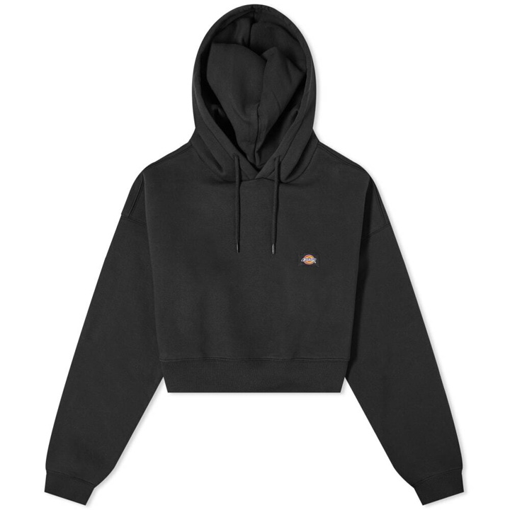 Photo: Dickies Women's Oakport Cropped Hoody in Black