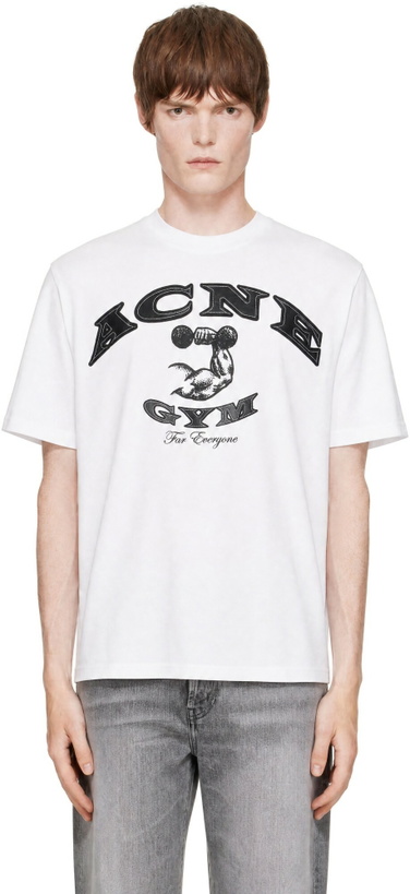 Photo: Acne Studios White Patch T-shirt