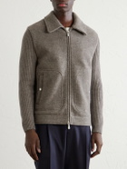 Eleventy - Knitted Wool Jacket - Gray