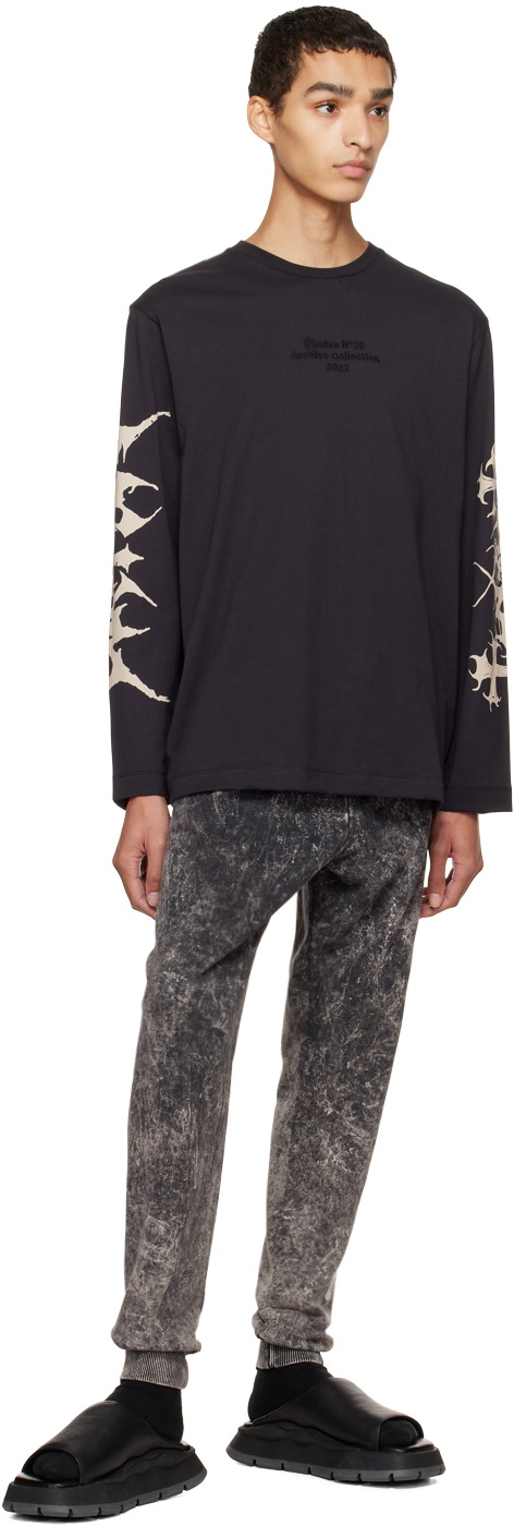 Études Gray Tempera Bleached Lounge Pants