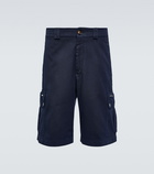 Brunello Cucinelli Cotton gabardine cargo shorts