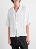 Studio Nicholson - Convertible-Collar Linen Shirt - White