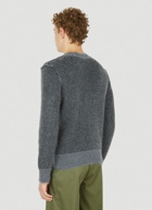 Brushed Sweater in Grey
