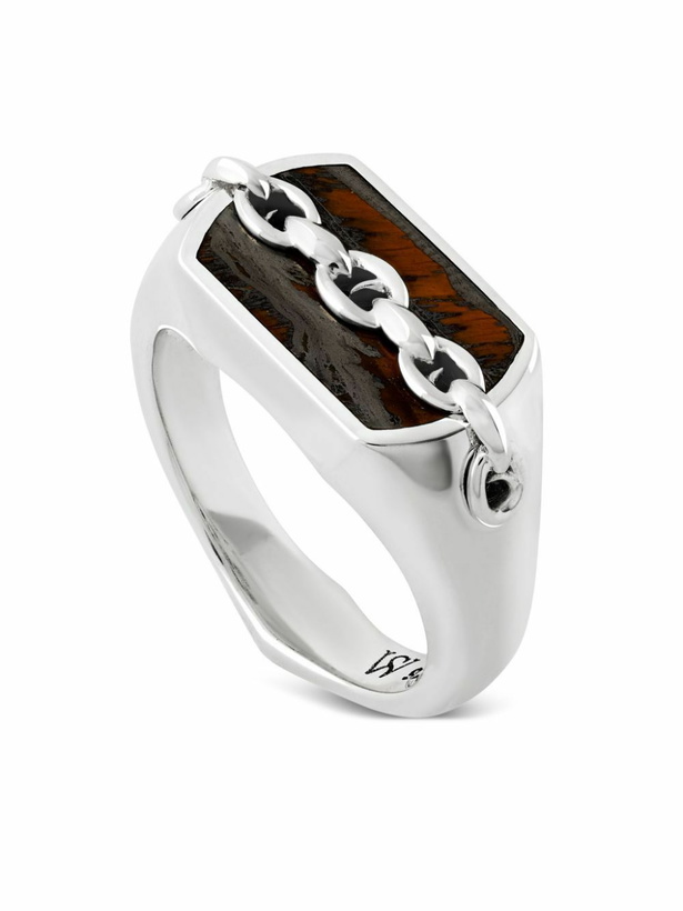 Photo: Stephen Webster Sterling Silver Inline Pinky Ring