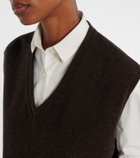 The Row Levi cashmere sweater vest
