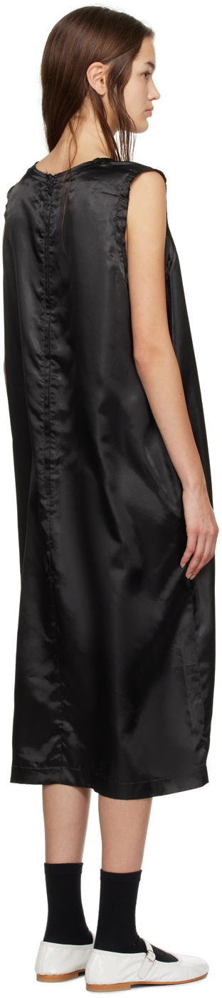 Comme des Garçons Black Black 'Pure Mind Full Heart' Midi Dress