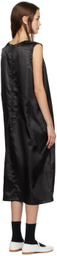 Comme des Garçons Black Black 'Pure Mind Full Heart' Midi Dress