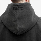 Vetements Men's Paris Logo Hoodie in Washed Black