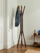 The Conran Shop - Pirouette Walnut and Aluminium Coat Stand