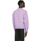 AMI Alexandre Mattiussi Purple Ami De Coeur Sweatshirt