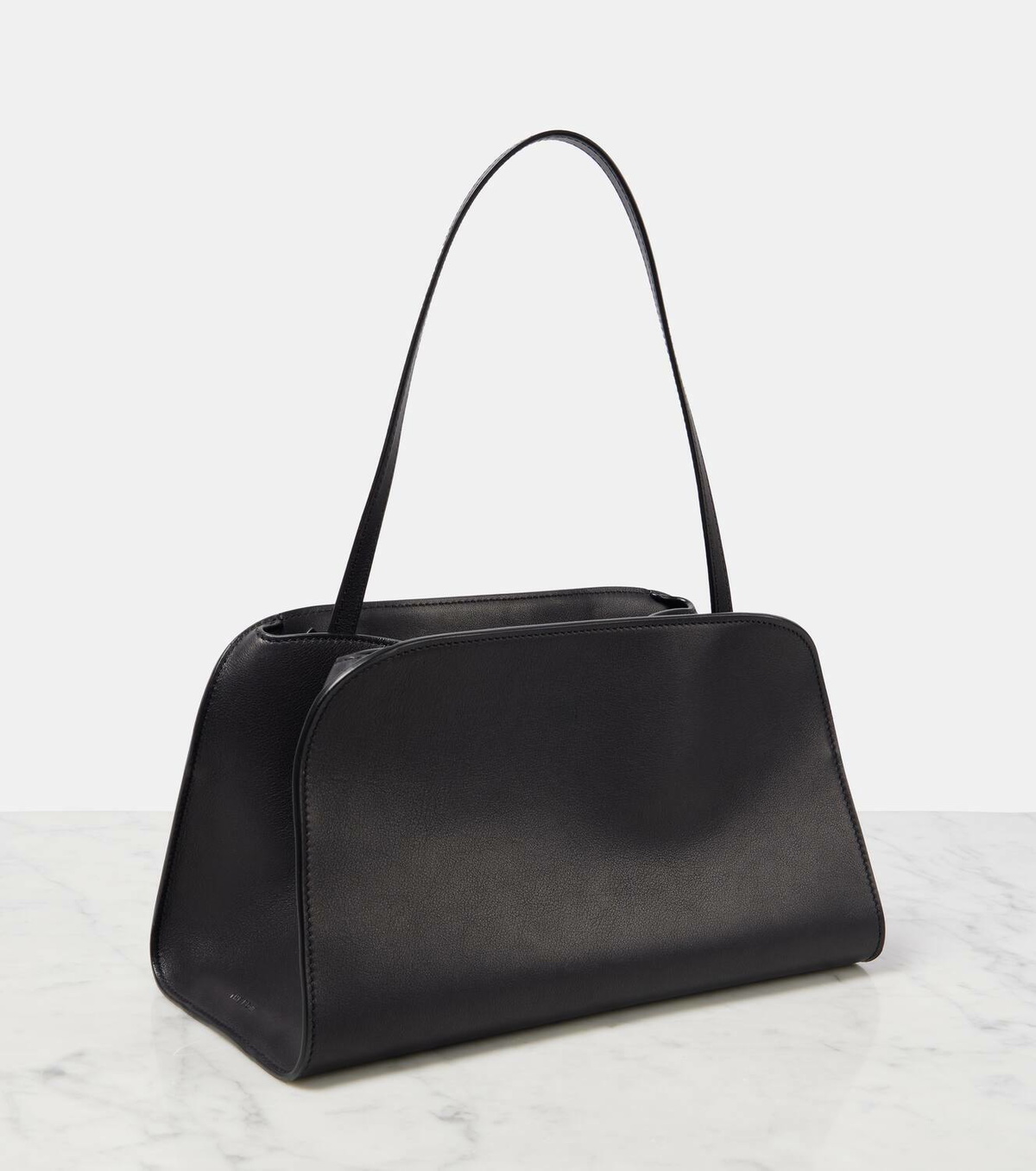 The Row Peggy Small leather shoulder bag